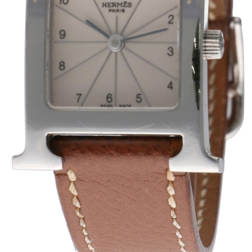 HERMES エルメス/Hウォッチ/レディース/クオーツ/HH1.210//2014439(口G刻印)/ABランク/75