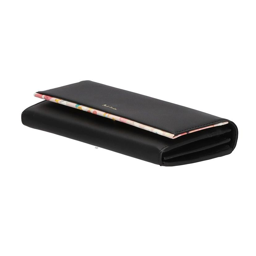 Paul Smith ポールスミス/ペタルプリントトリム/レザーロングウォレット/PWD516//SAランク/75