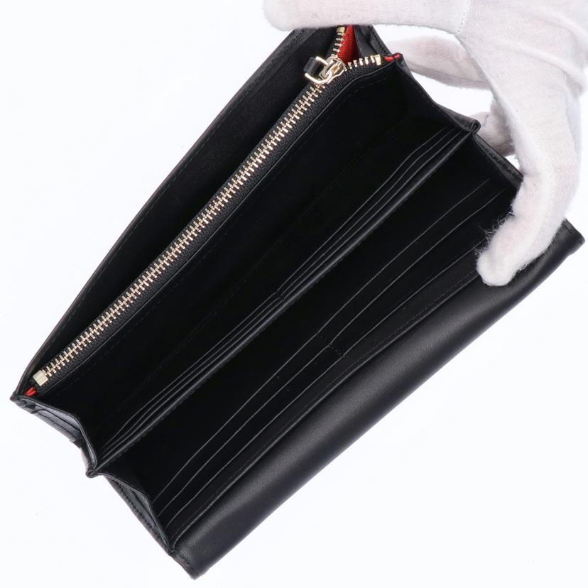 Paul Smith ポールスミス/ペタルプリントトリム/レザーロングウォレット/PWD516//SAランク/75