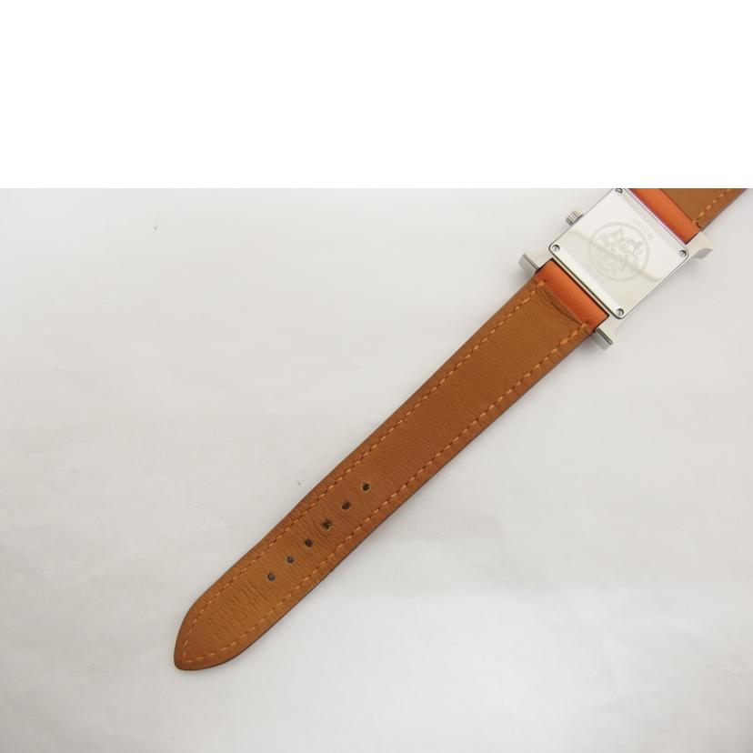 HERMES エルメス/Hウォッチ/アイボリー文字盤/レディースウォッチ/クォーツ/HH1.210//3062254/ABランク/04