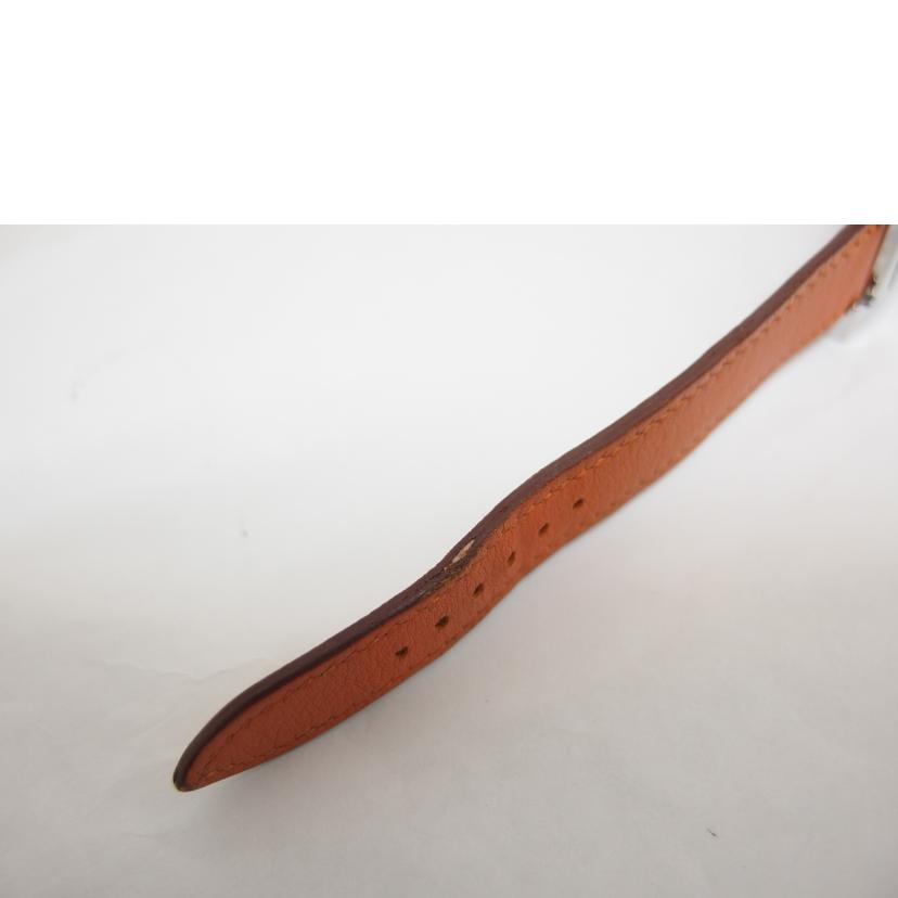 HERMES エルメス/Hウォッチ/アイボリー文字盤/レディースウォッチ/クォーツ/HH1.210//3062254/ABランク/04