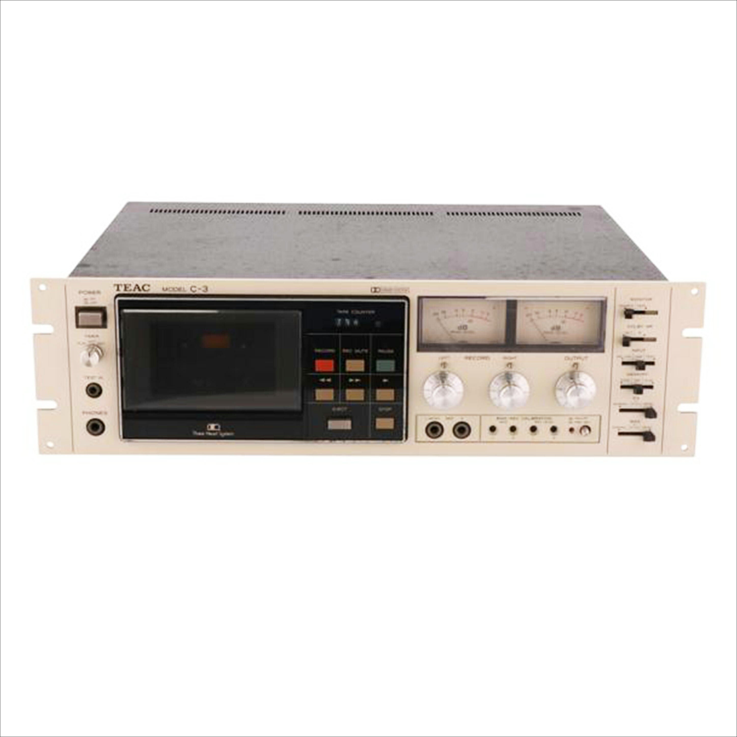 通電あり】TEAC C-3 カセットプレーヤー 【公式通販】
