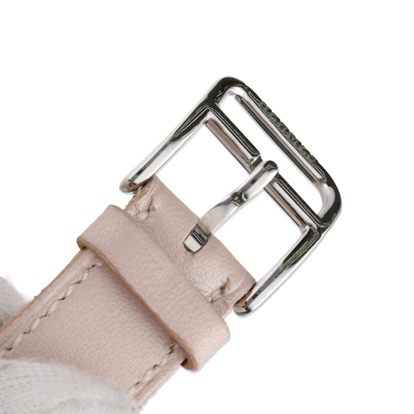 HERMES エルメス/Hウォッチ・ホワイトシェル/12Pダイヤ/クオーツ/HH1.210//2195479/Bランク/75