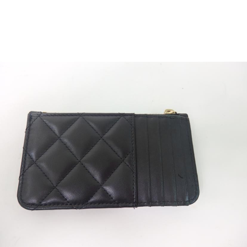 CHANEL シャネル/ココマークマトラッセコインケース/カードケース/ゴールド金具/AP0374//27976642/Bランク/84
