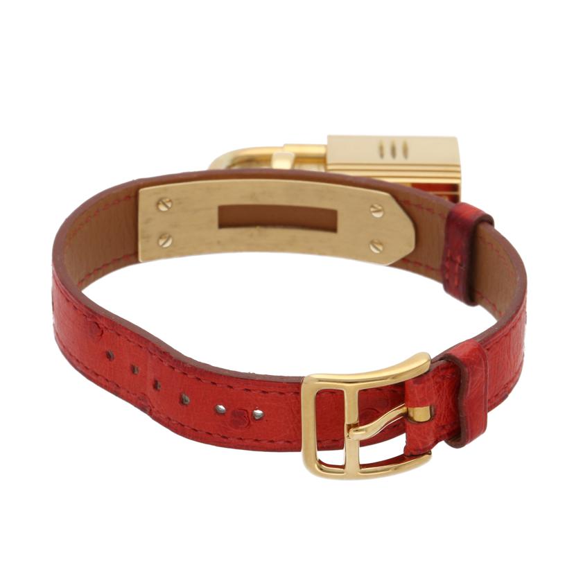 HERMES エルメス 口A刻印 オーストリッチ/ケリーウォッチ/レディース/クオーツ/KE1.201//970775/ABランク/75