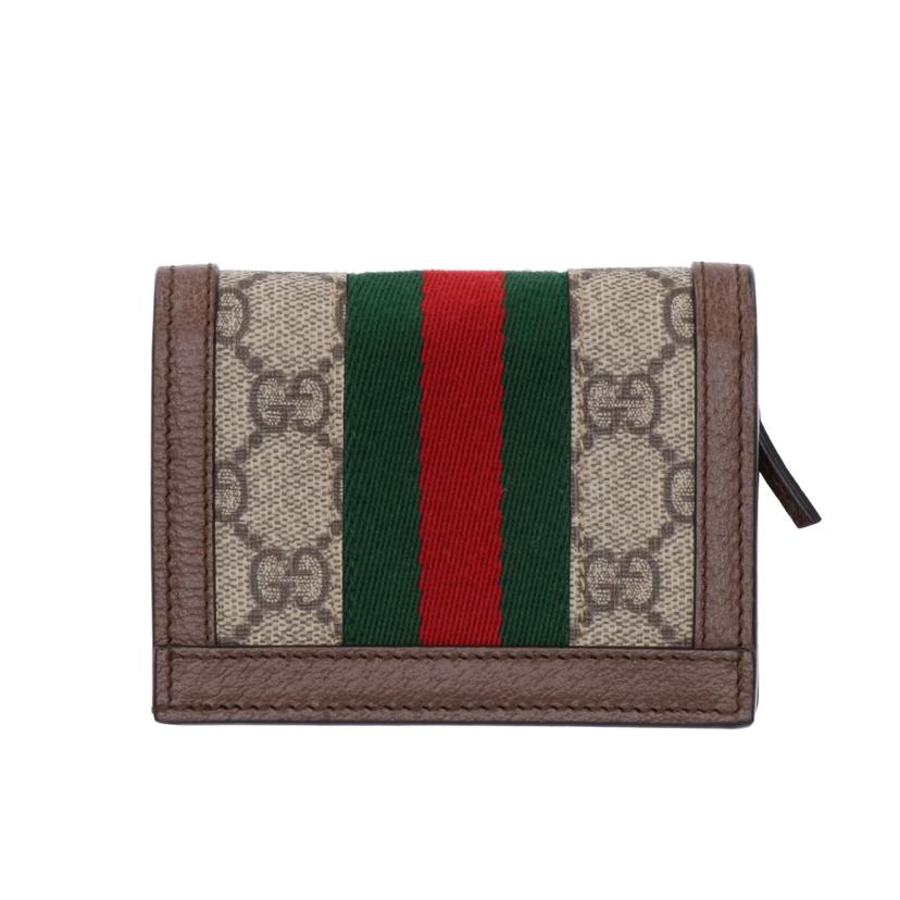 GUCCI グッチ/オフディア/シェリーラインコンパクトウォレット/523155//0416/Aランク/75