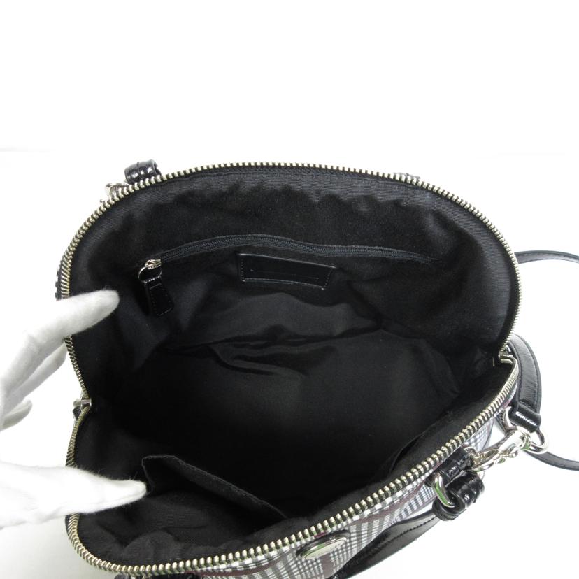 COACH コーチ/ペイトングレインチェック 2Wayバッグ/F32841//G14**/Aランク/70