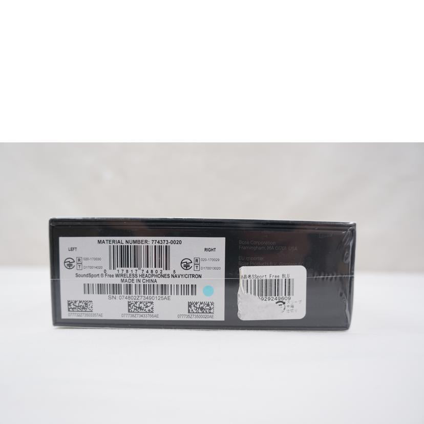 BOSE ボーズ/ワイヤレスイヤホン/SoundSport FREE//074802Z73490125AE/Aランク/67