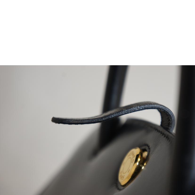 HERMES エルメス/ダルヴィーMM/ボックスカーフ/ノワール//□C/Bランク/92