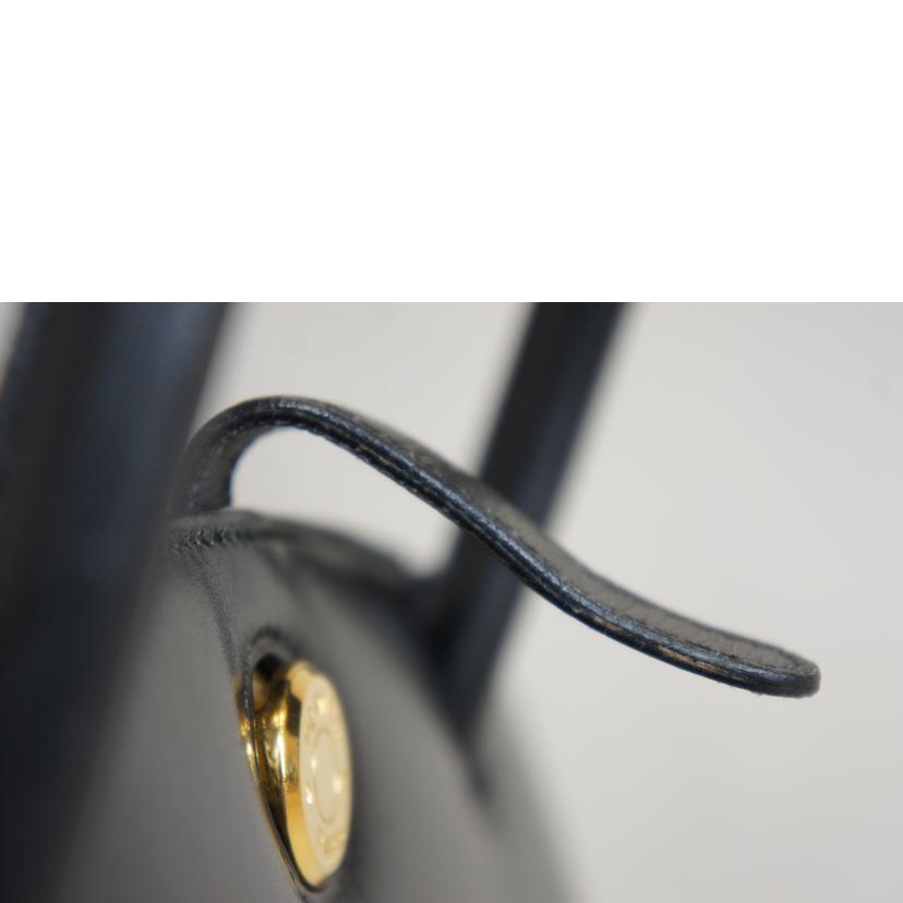 HERMES エルメス/ダルヴィーMM/ボックスカーフ/ノワール//□C/Bランク/92