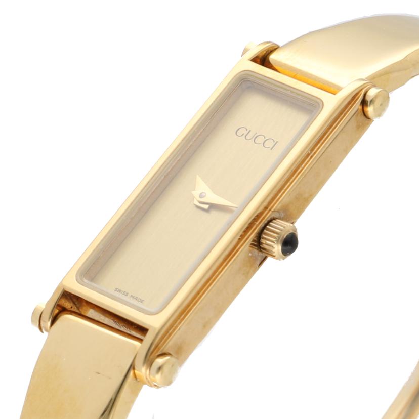 GUCCI グッチ/バングルウォッチ・ゴールド/レディース/クオーツ/1500L//0420916/ABランク/75