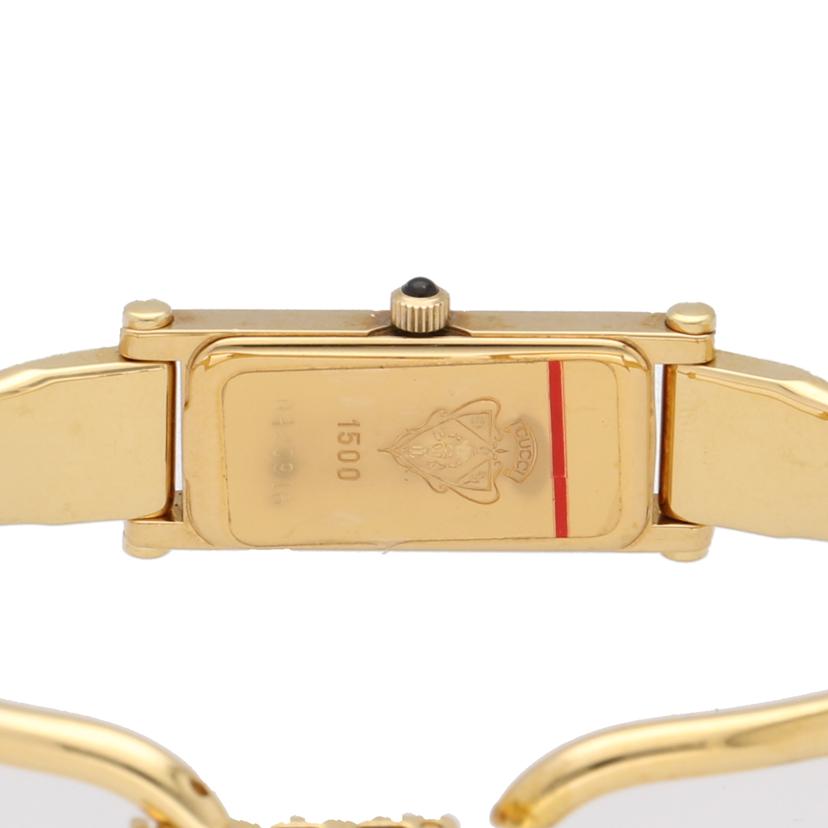 GUCCI グッチ/バングルウォッチ・ゴールド/レディース/クオーツ/1500L//0420916/ABランク/75