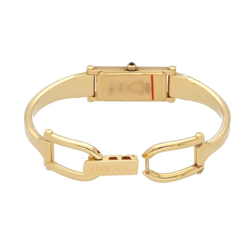 GUCCI グッチ/バングルウォッチ・ゴールド/レディース/クオーツ/1500L//0420916/ABランク/75