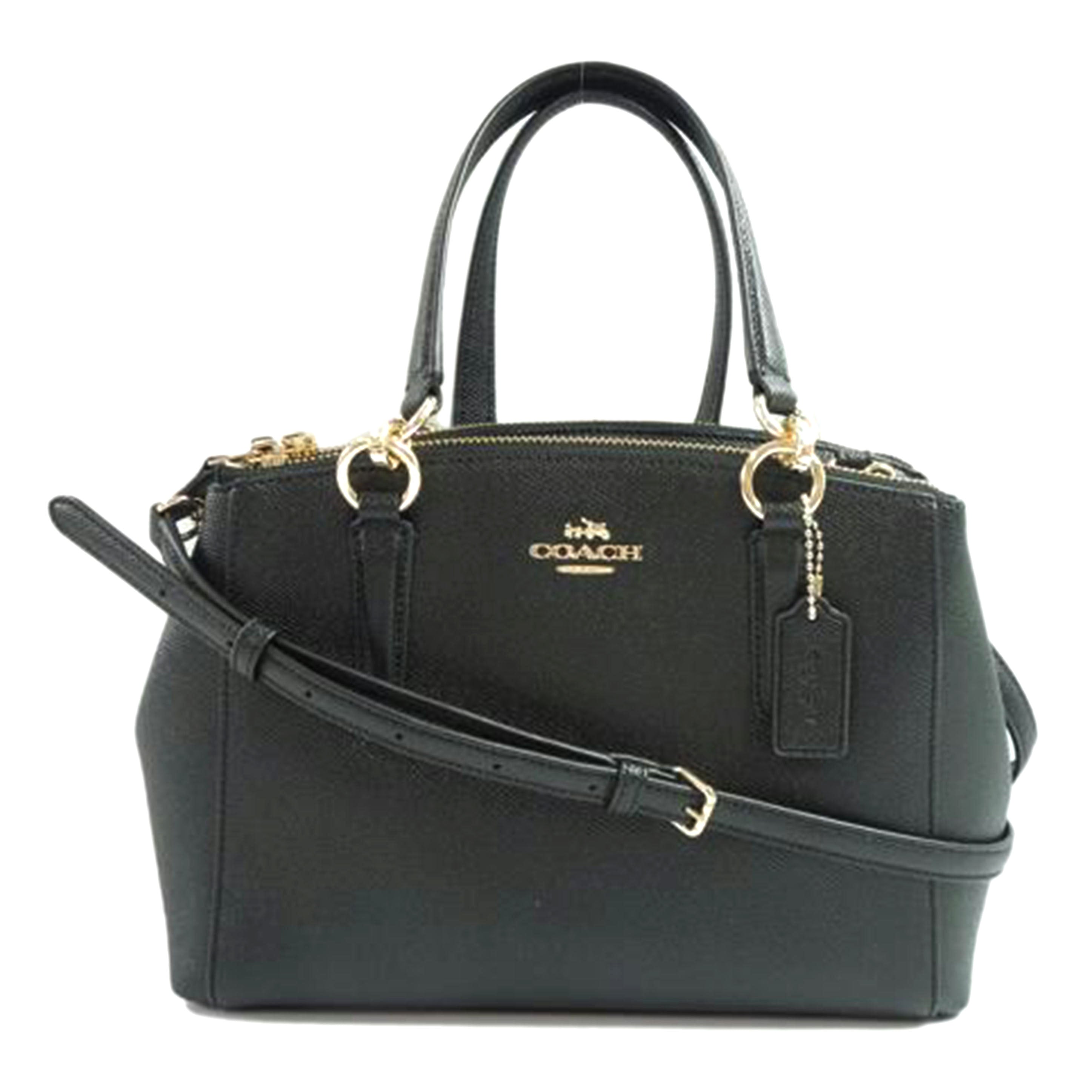 COACH コーチ/ラグジュアリークロスグレーンミニクリスティ/2way/F57523//M1657/Aランク/83