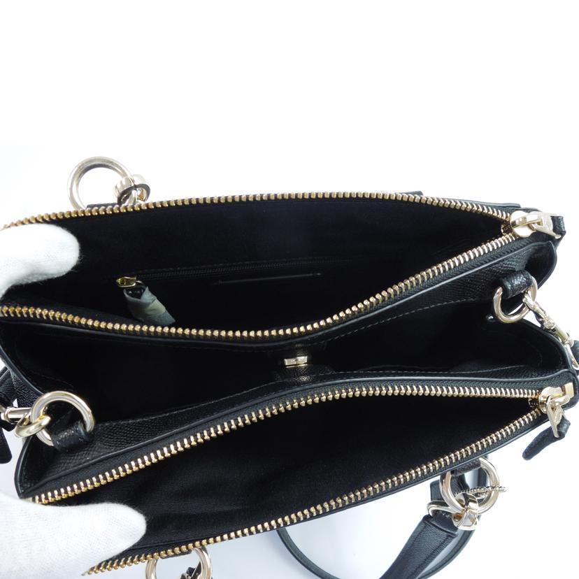 COACH コーチ/ラグジュアリークロスグレーンミニクリスティ/2way/F57523//M1657/Aランク/83