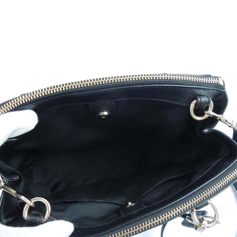 COACH コーチ/ラグジュアリークロスグレーンミニクリスティ/2way/F57523//M1657/Aランク/83