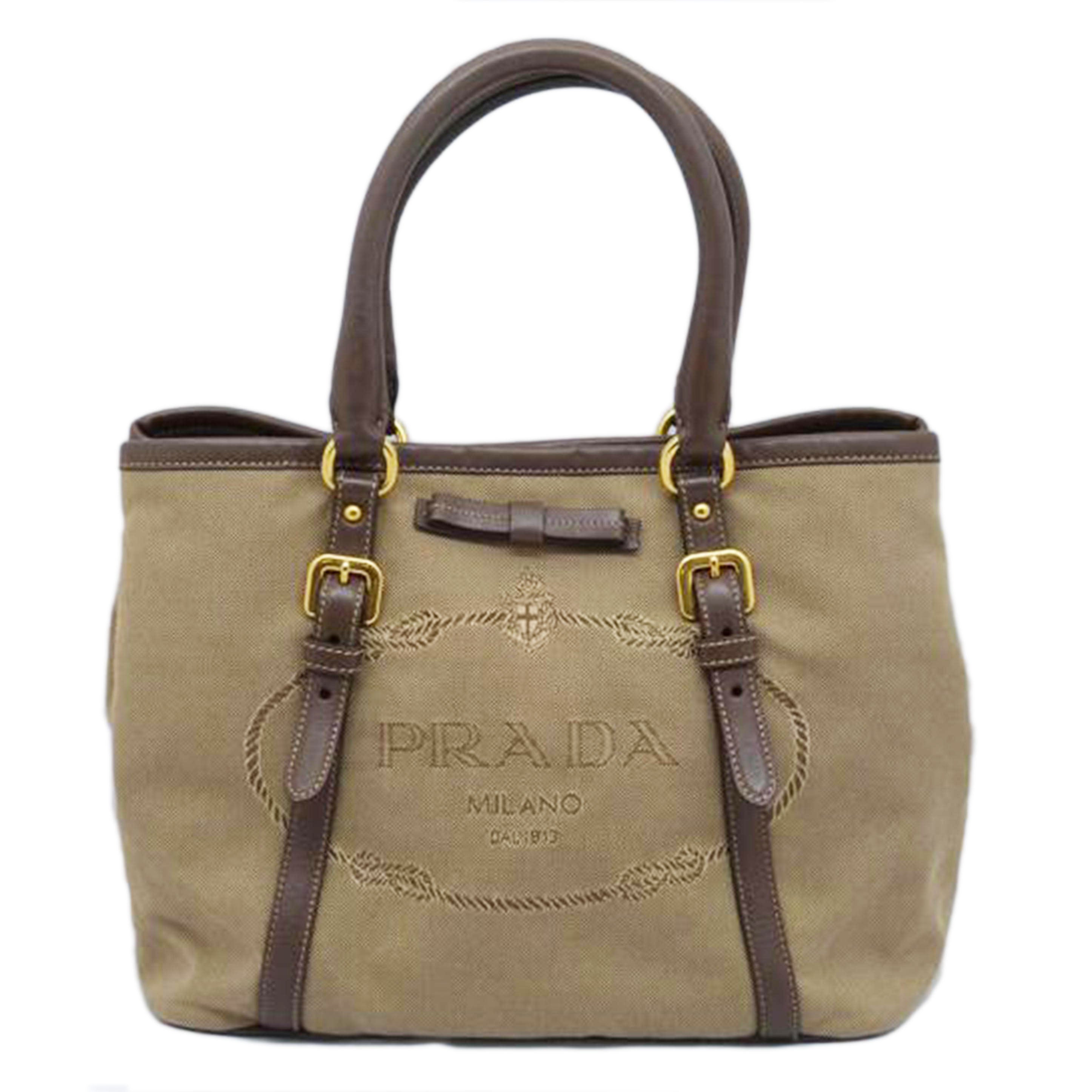 PRADA プラダ/ロゴジャガードハンドバッグ/BN1841//Bランク/03