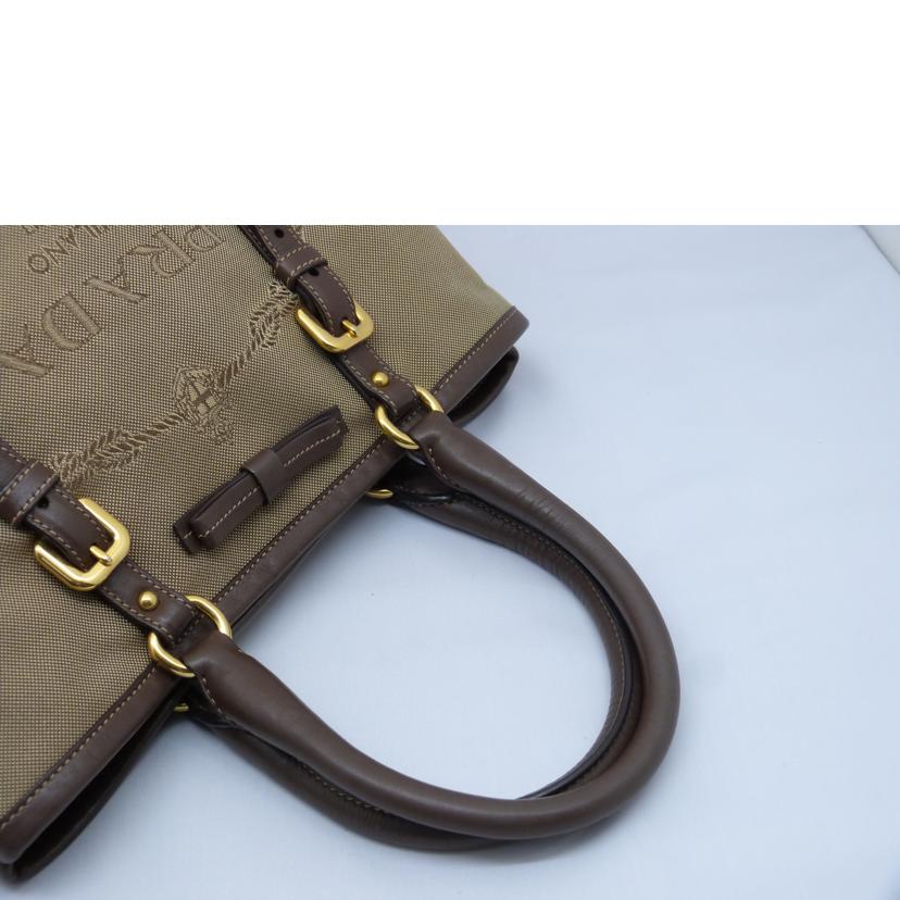 PRADA プラダ/ロゴジャガードハンドバッグ/BN1841//Bランク/03