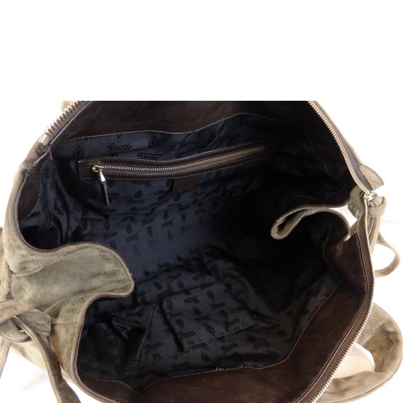 GUCCI グッチ/ハンドバッグ(スゥエード)/197021//457***/ABランク/93