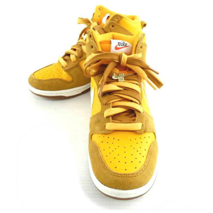 NIKE ナイキ/ダンクハイSEファーストユーズ/ユニバーシティゴールド/DH6758-700//Aランク/64