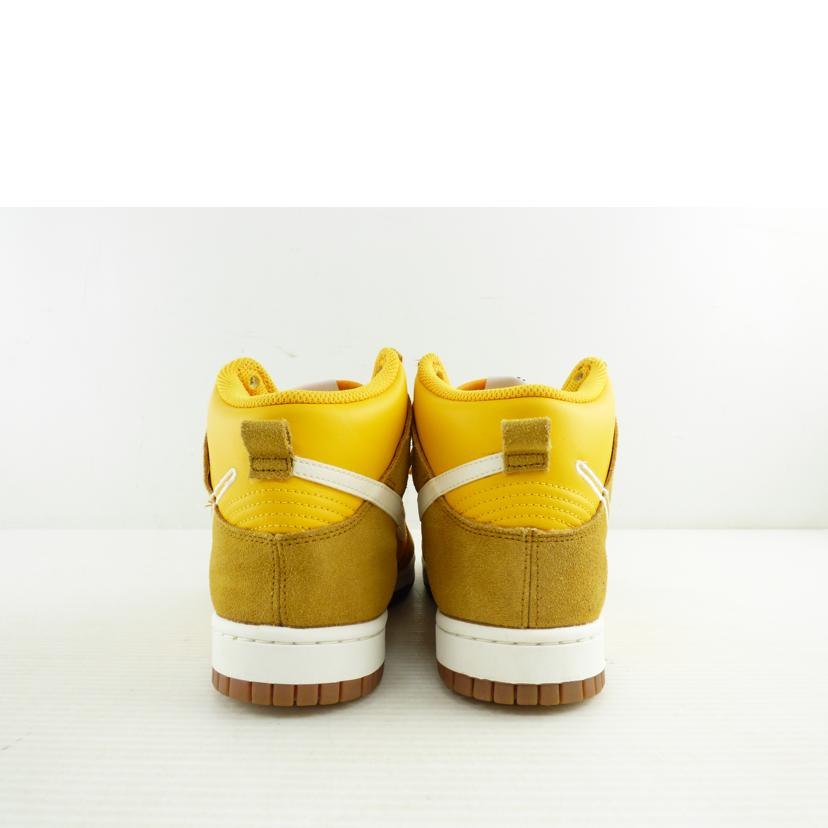 NIKE ナイキ/ダンクハイSEファーストユーズ/ユニバーシティゴールド/DH6758-700//Aランク/64