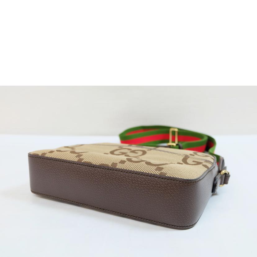 GUCCI グッチ/ジャンボGG メッセンジャーバック/675891//520***/Aランク/71