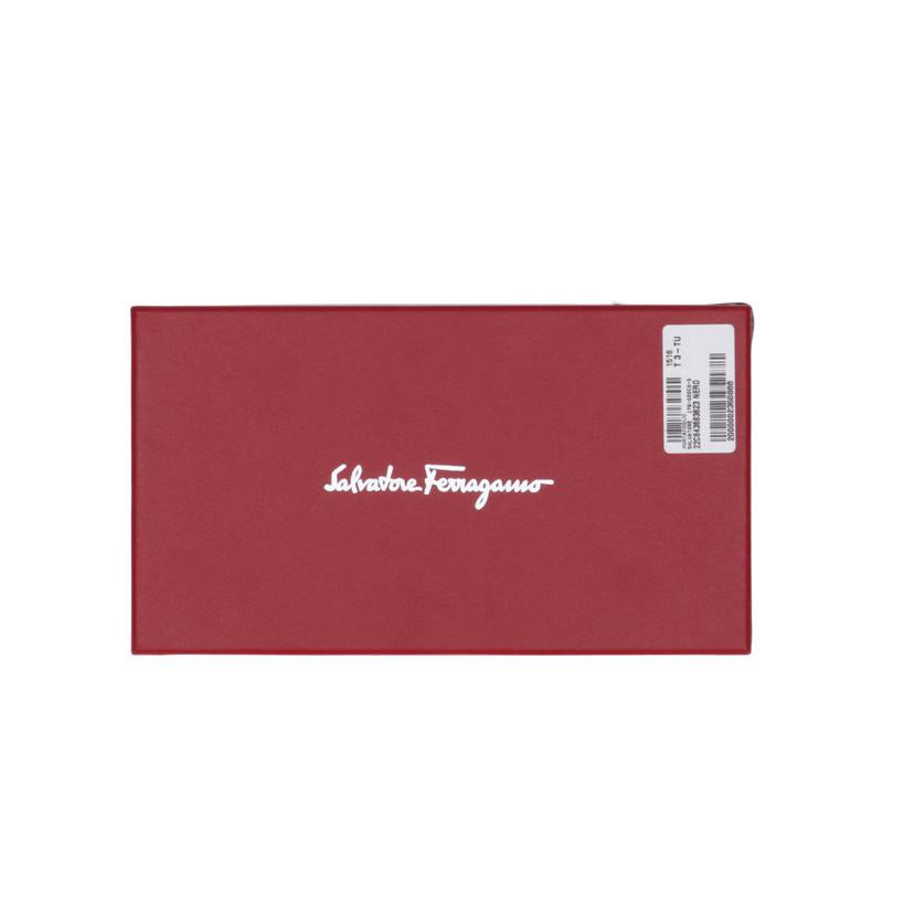 Ferragamo フェラガモ/ガンチーニラウンドファスナー BLK/683623//SAランク/75