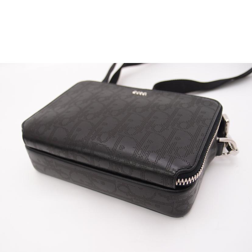 ChristianDior クリスチャンディオール /オブリークギャラシーメッセンジャー2wayポーチ/ブラック/2ESBC119VPD//SAランク/69