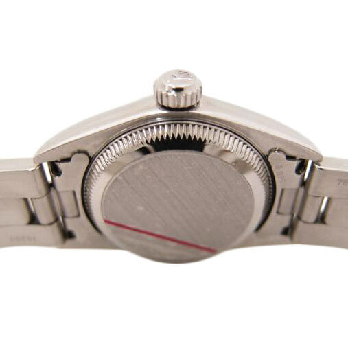 ROLEX ロレックス 1998年頃製造 オーバーホール済 新品仕上済 オイスターブレス/オイスターパーペチュアル・レディース・ブラック/A番/67180//A111329(1998)/SAランク/69