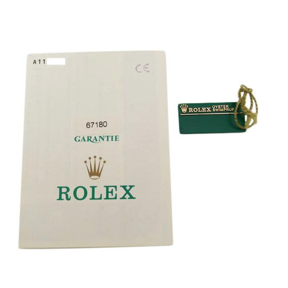 ROLEX ロレックス 1998年頃製造 オーバーホール済 新品仕上済 オイスターブレス/オイスターパーペチュアル・レディース・ブラック/A番/67180//A111329(1998)/SAランク/69