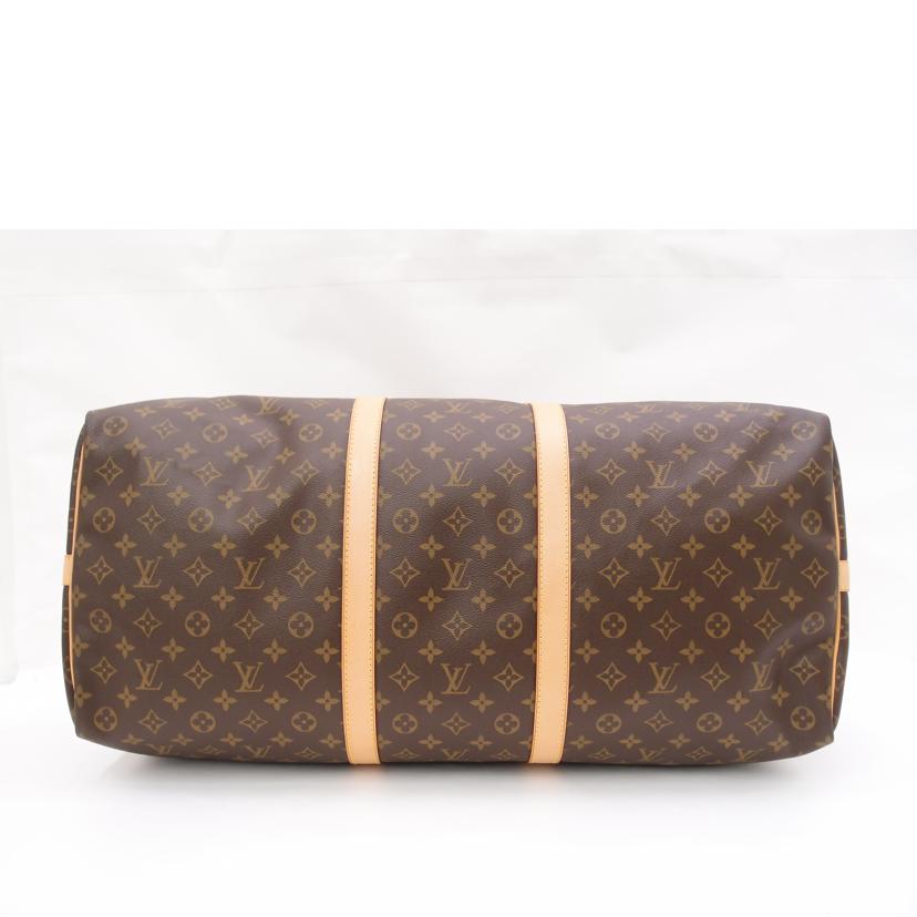 LOUIS VUITTON ルイ・ヴィトン ボストンバッグ トラベルバッグ ショルダー ブラウン メンズ レディース/キーポル・バンドリエール60/モノグラム/M41412//MB0083/SAランク/69