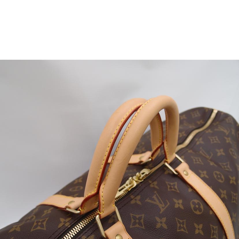 LOUIS VUITTON ルイ・ヴィトン ボストンバッグ トラベルバッグ ショルダー ブラウン メンズ レディース/キーポル・バンドリエール60/モノグラム/M41412//MB0083/SAランク/69