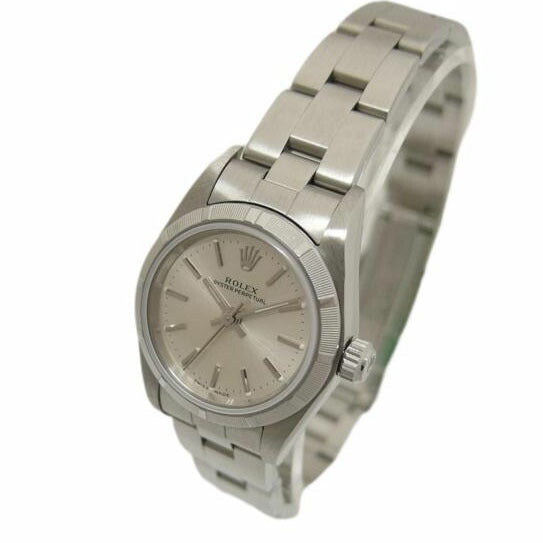 ROLEX ロレックス/オイスターパーペチュアル/シルバー文字盤/レディース/自動巻き/76030//K715788/Aランク/04