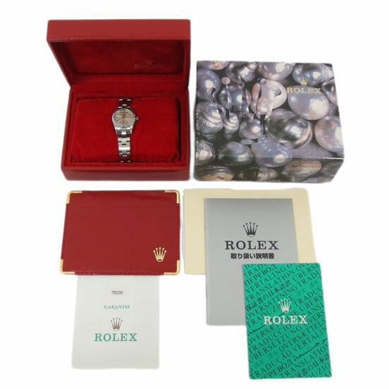 ROLEX ロレックス/オイスターパーペチュアル/シルバー文字盤/レディース/自動巻き/76030//K715788/Aランク/04