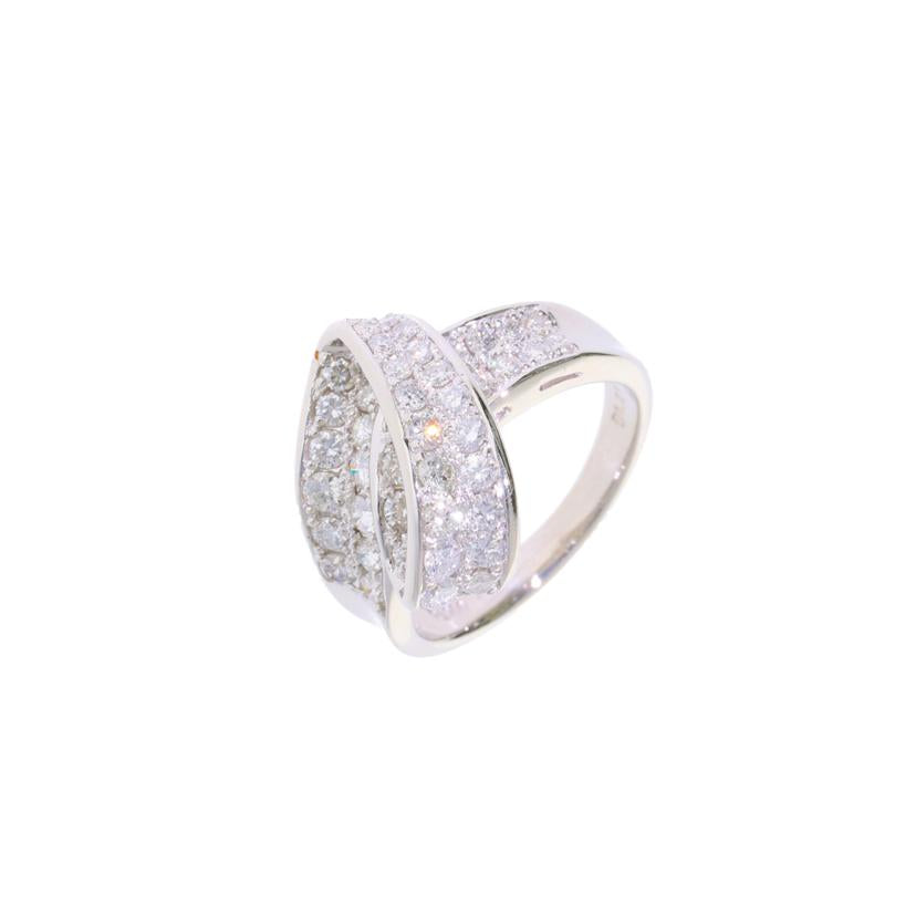 Pt900/ Pt900ダイヤリング1.21ct/#12/8.0//1.21/Aランク/75