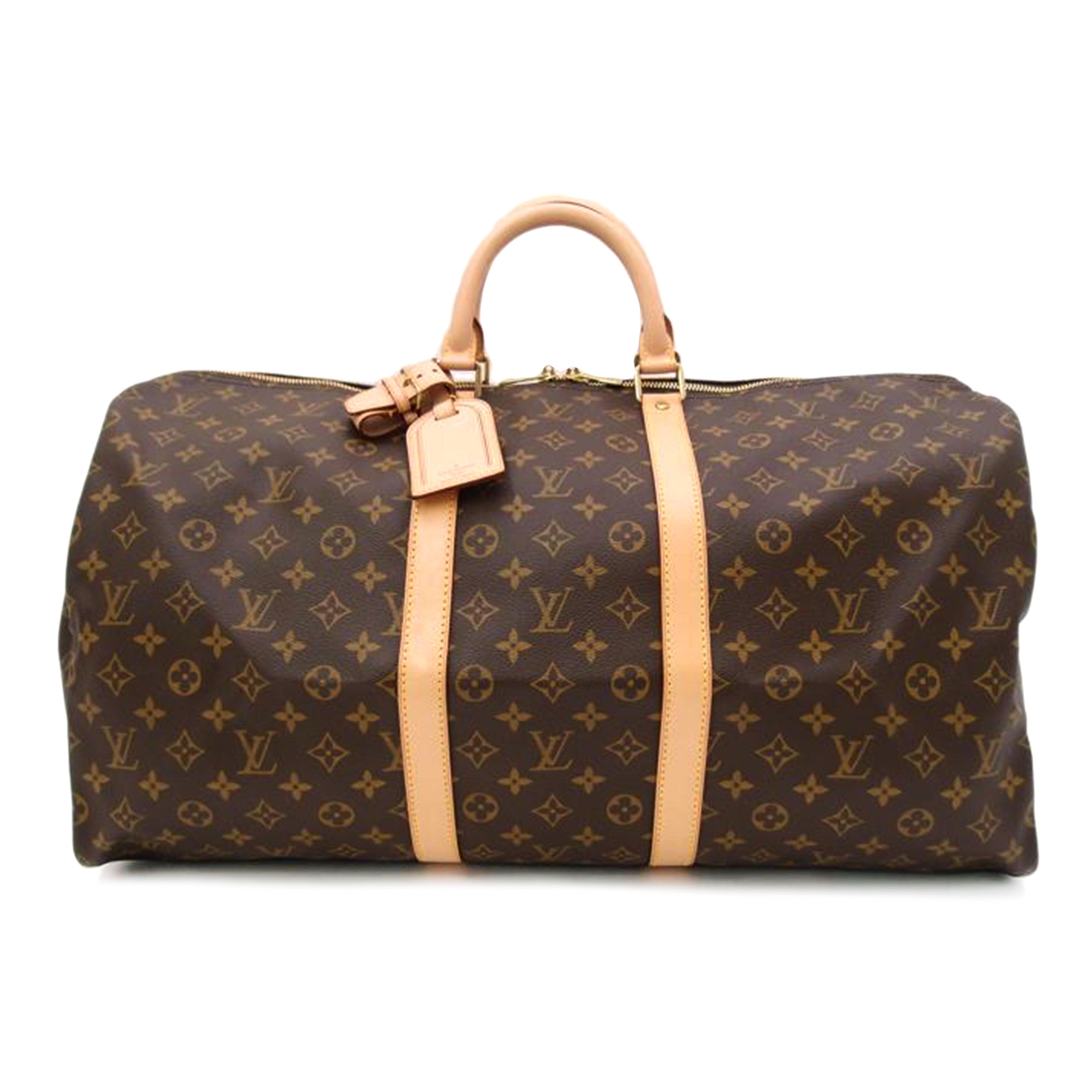 LOUIS VUITTON ルイ・ヴィトン ボストンバッグ トラベルバッグ ブラウン メンズ レディース/キーポル55/モノグラム/M41424//SP0988/SAランク/69