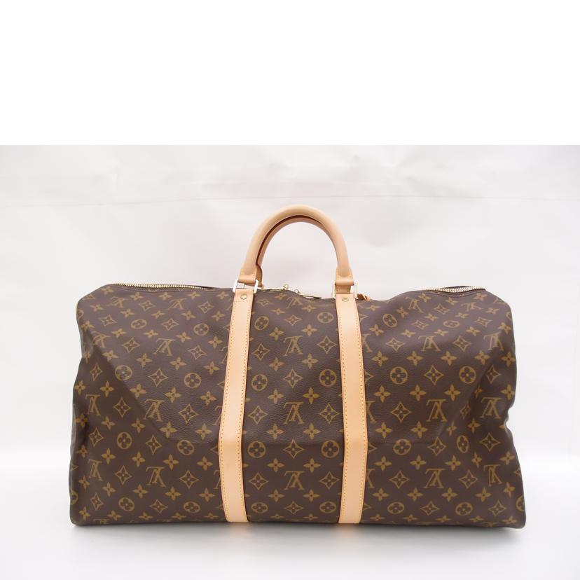 LOUIS VUITTON ルイ・ヴィトン ボストンバッグ トラベルバッグ ブラウン メンズ レディース/キーポル55/モノグラム/M41424//SP0988/SAランク/69
