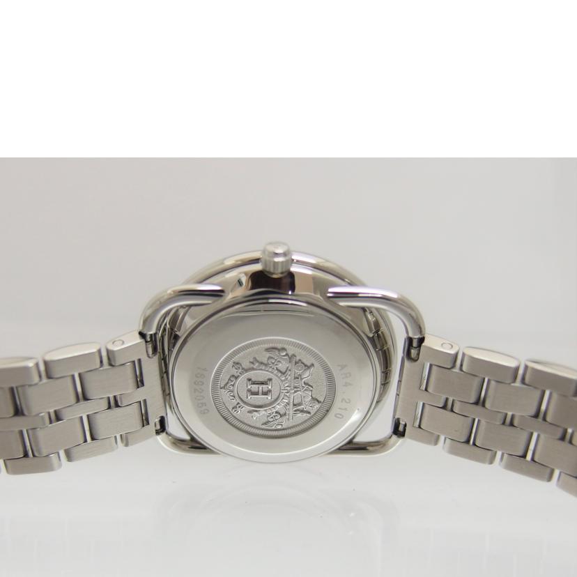 HERMES エルメス/アルソー/ホワイト文字盤/レディースウォッチ/クォーツ/AR4.210 //1692059/Aランク/04