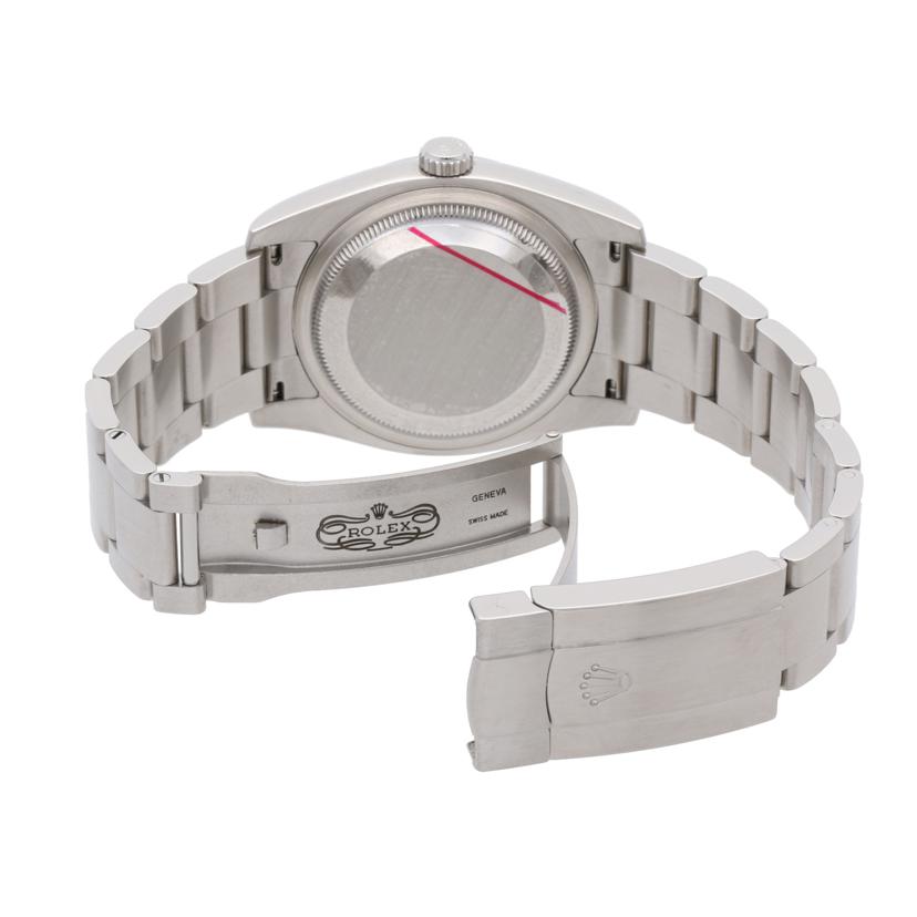 ROLEX ロレックス 2010年頃製造 オーバーホール済 新品仕上済 シルバー/オイスターパーペチュアル・シルバー/メンズ/G番/116000//G327784(2010)/Aランク/75