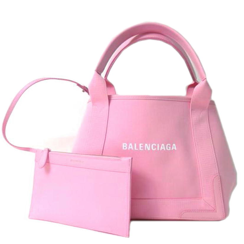 BALENCIAGA バレンシアガ/ネイビーカバスS/ピンク/339933 5890//T・002123/SAランク/84