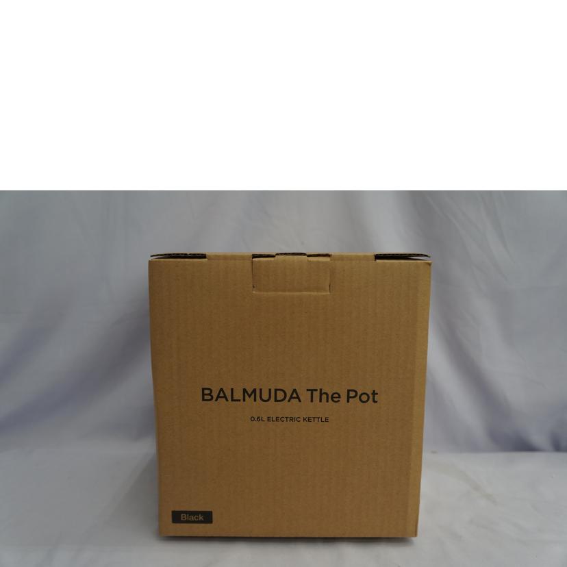 BALUMUDA バルミューダ/電気ケトル 0.6L BLK/K07A-BK//SAランク/07