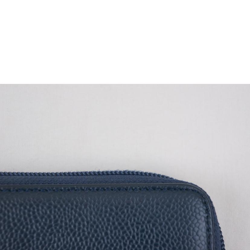 CHANEL シャネル/キャビアスキンラウンドファスナーウォレット//15577933/ABランク/67