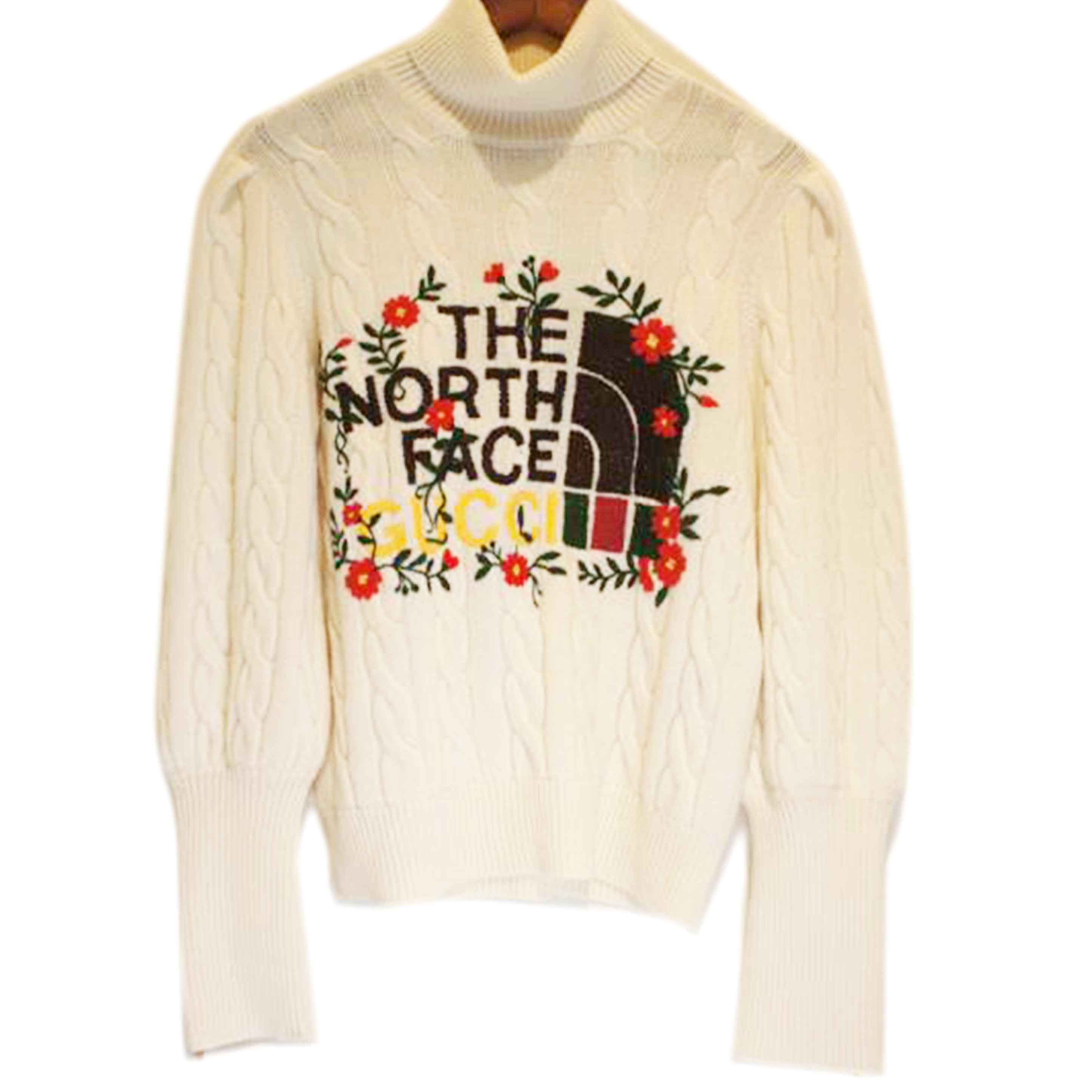 GUCCI グッチ/GUCCI×THE NORTH FACE レディースハイゲージニット//ABランク/92