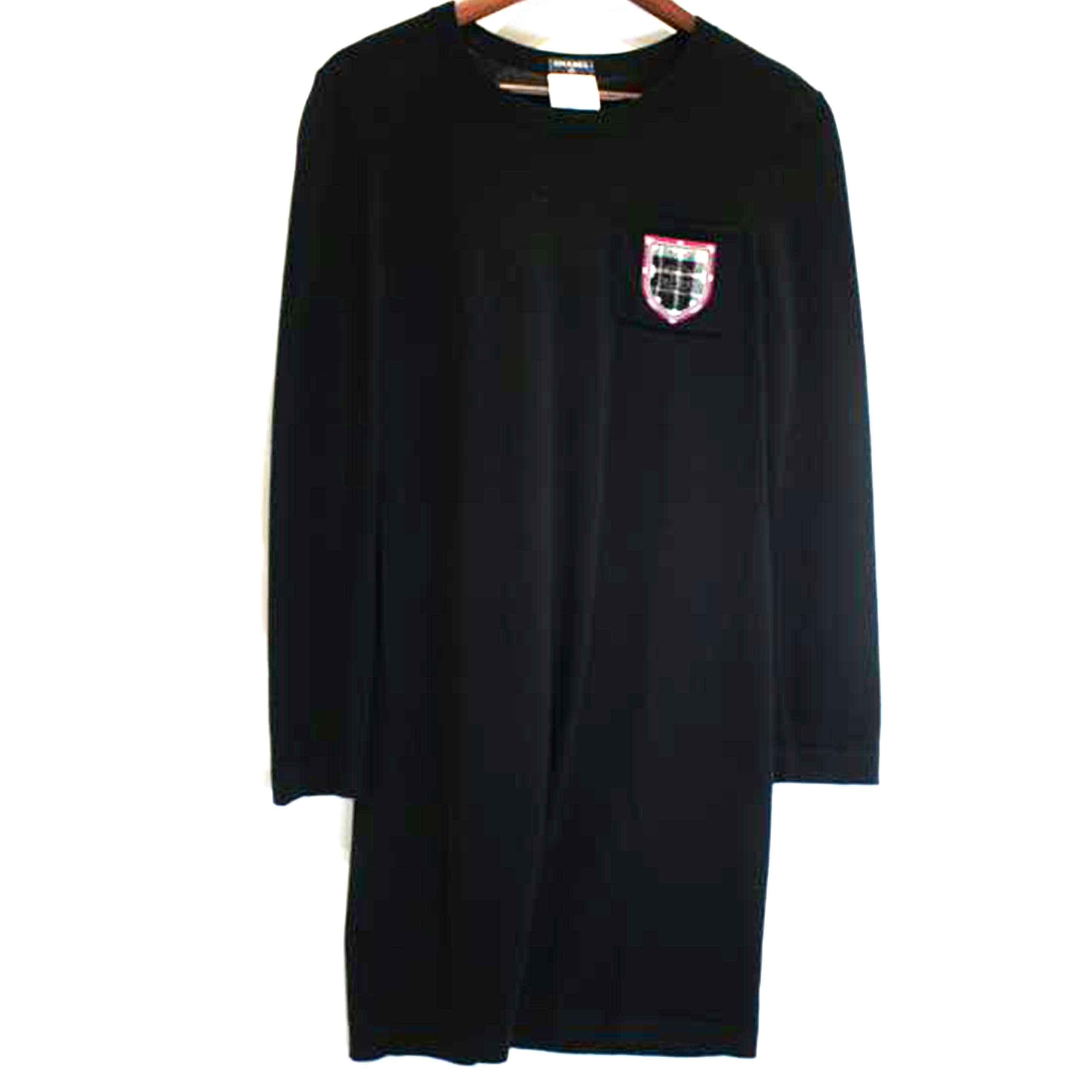 CHANEL シャネル/ ワッペン付きレディースニットワンピース//ABランク/92