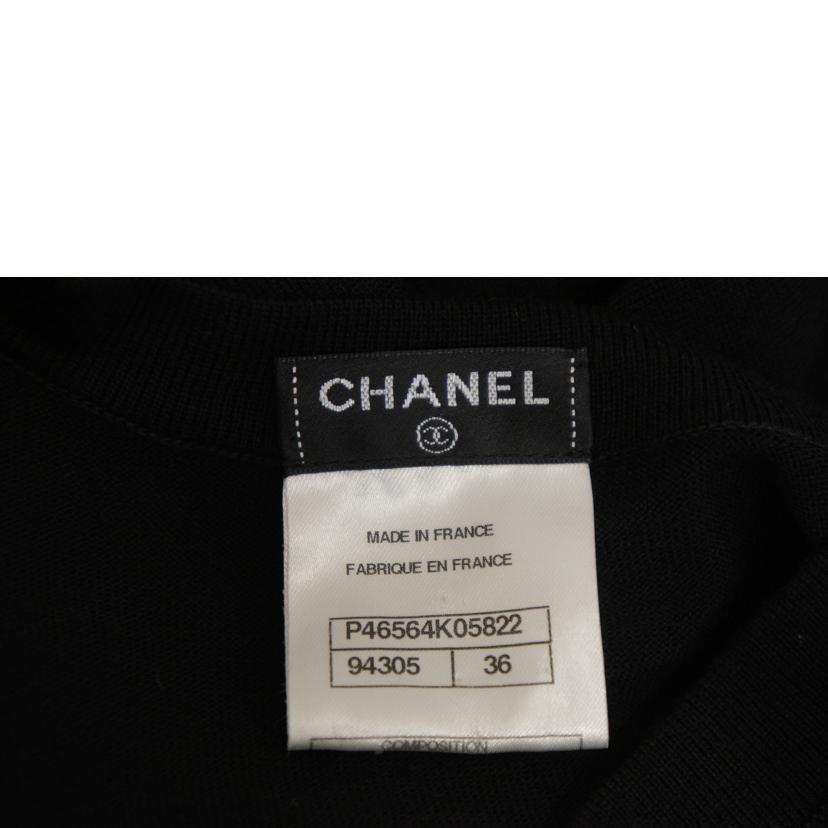 CHANEL シャネル/ ワッペン付きレディースニットワンピース//ABランク/92