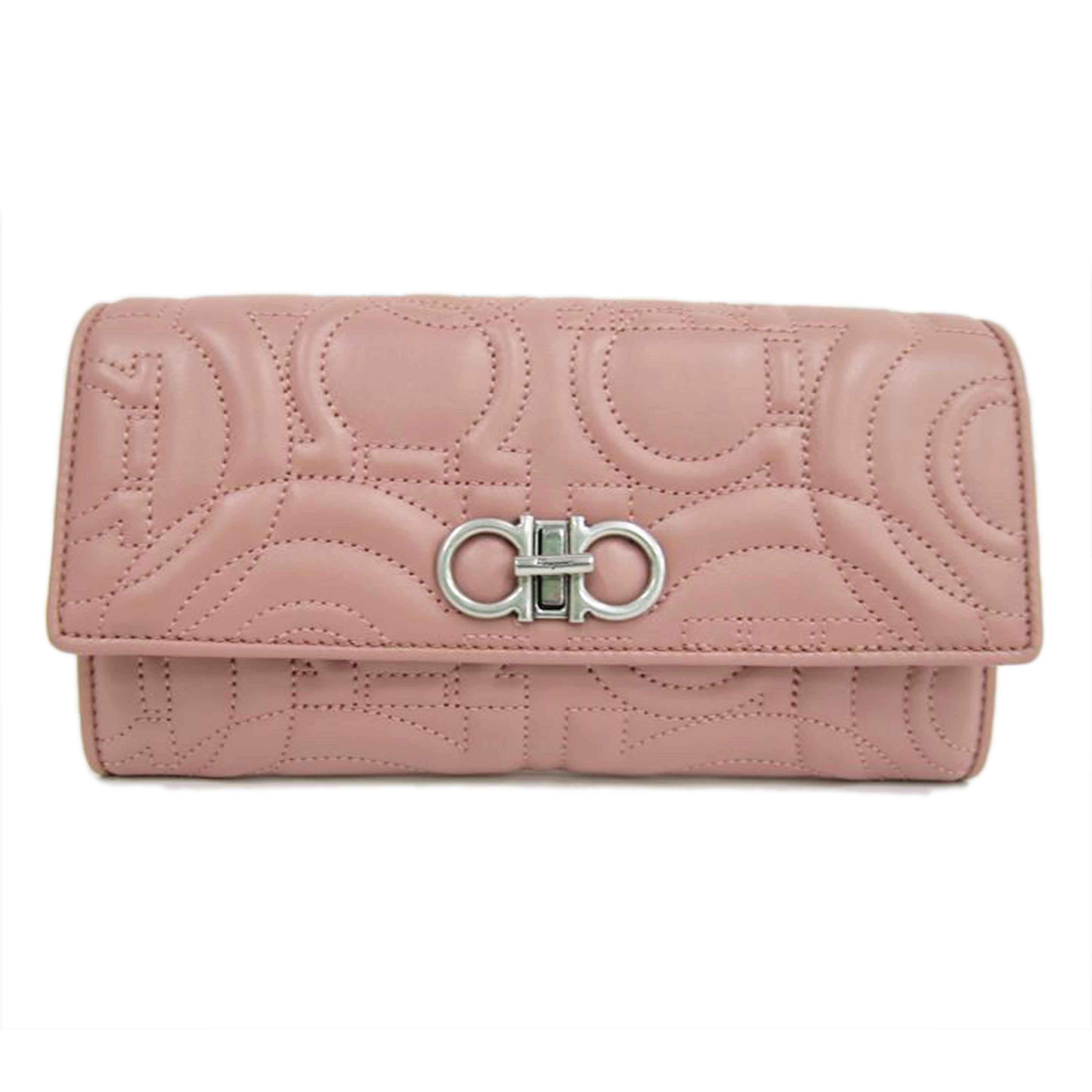 S.Feragammo フェラガモ/ガンチーニ折りたたみ財布//SAランク/82