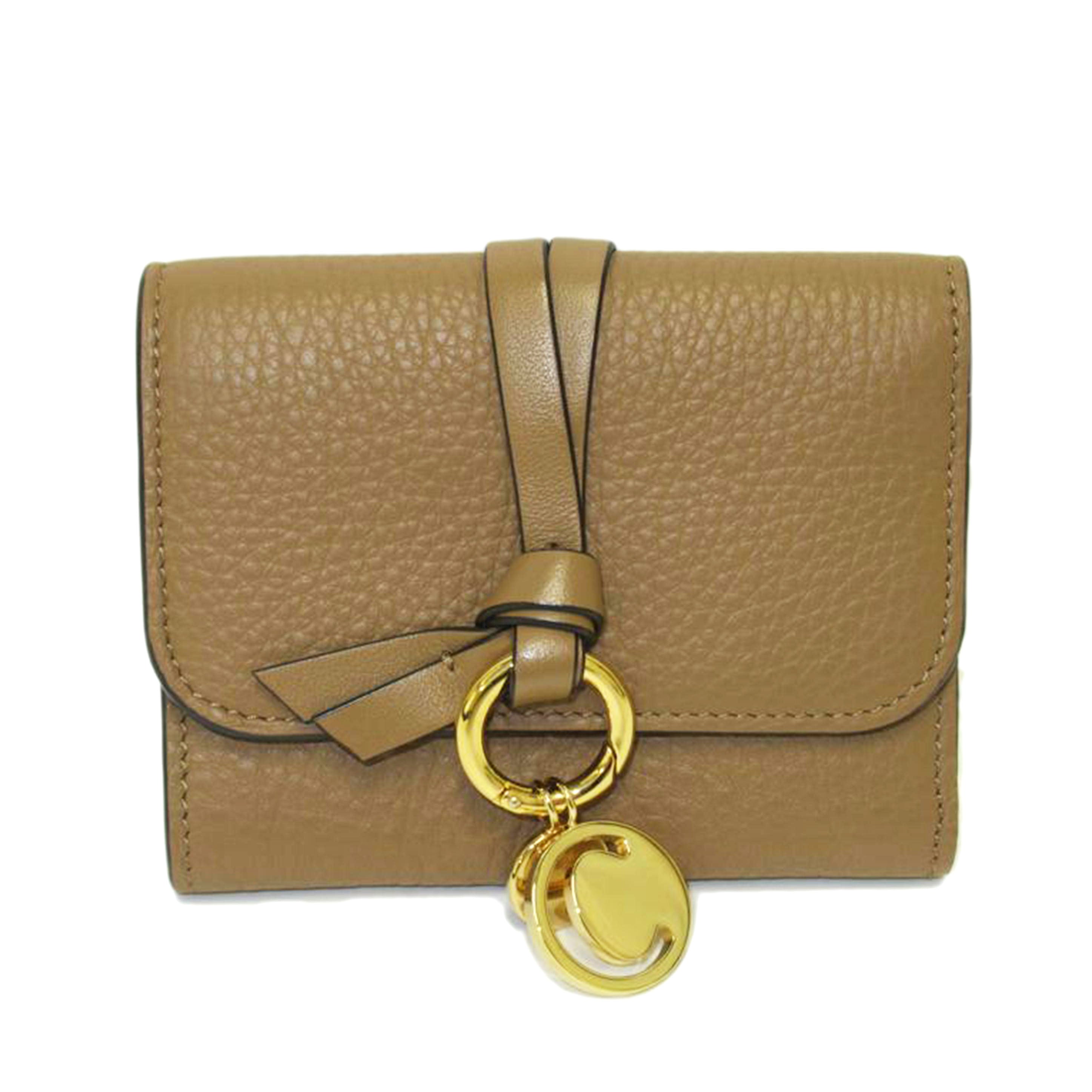 Chloe クロエ/三ツ折リ財布/レザー/CHC17UP718H9Q20C//ABランク/63