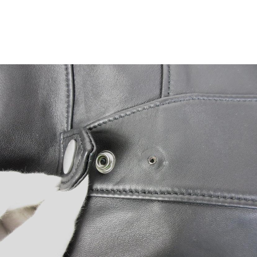 COACH コーチ/レディース 羊革ライダースJKTボタン取れ Lサイズ/C5243//Bランク/70