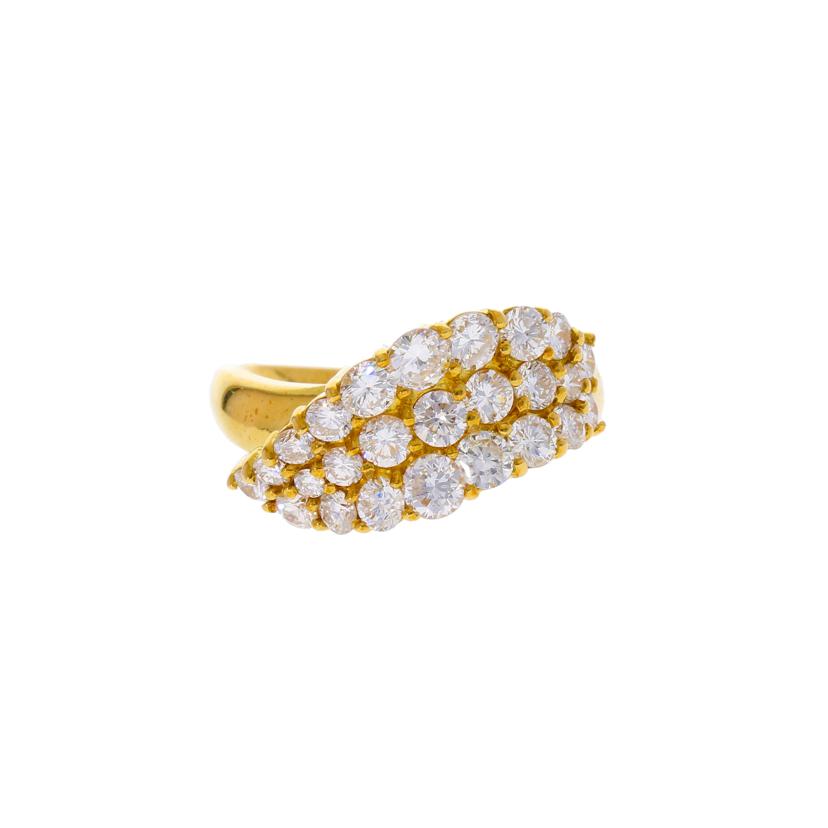 / K18ダイヤリング1.50ct/#10//Aランク/75