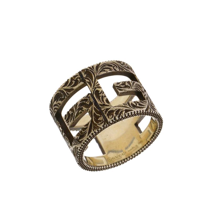 GUCCI グッチ/スクエアGリング/551917//YBC551917001018/ABランク/75